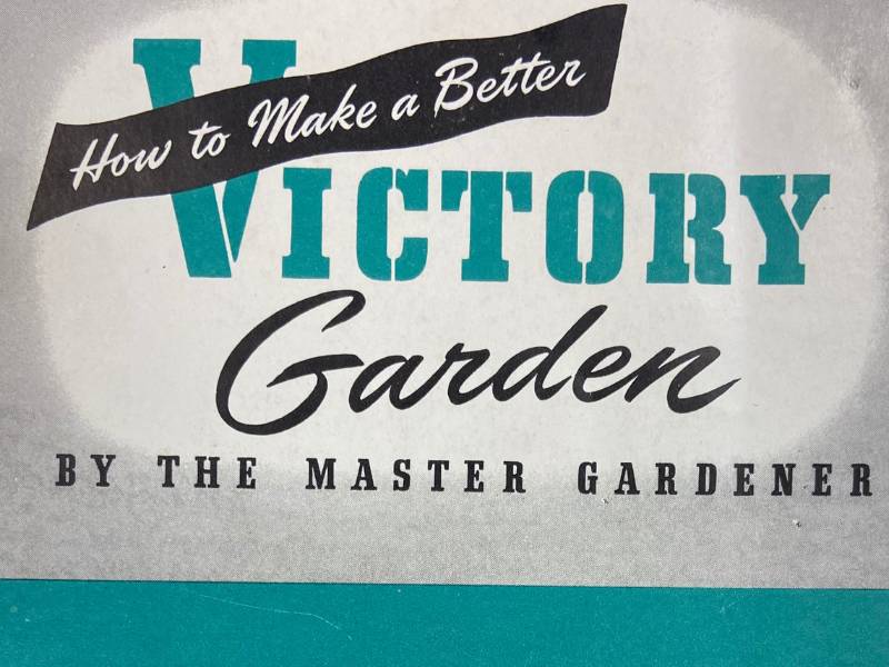 WWII Victory Garden brochure